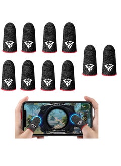 Buy 5 Pairs Mobile Game Controller Finger Sleeve Sets Anti-Sweat Breathable Full Touch Screen Sensitive Shoot Aim Joysticks Finger in UAE