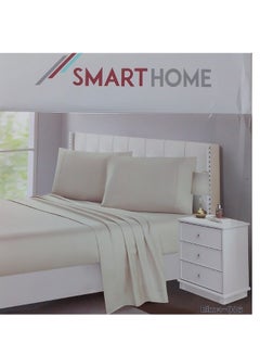 Buy Single sheet, a protective cover to protect the mattress, excellent waterproof, soft and well-ventilated with tight rubber edges up to a height of 30 cm, large queen size 200*120*30 cm in Saudi Arabia