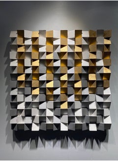 اشتري Gold And Silver Acoustic Panel By Woodeometry في مصر