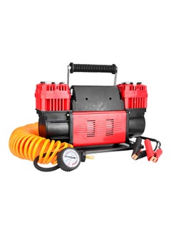 Buy 12V High Pressure Heavy Duty Air Compressor Red and Black CT20413 in Saudi Arabia