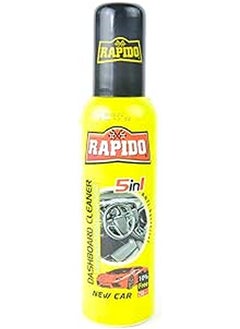 Buy Rapido Car Wax Polish Spray , Waterless Car Wash & Wax , Hydrophobic Top Coat Polish & Polymer Paint Sealant Detail Protection - New Car - 250 ML in Egypt