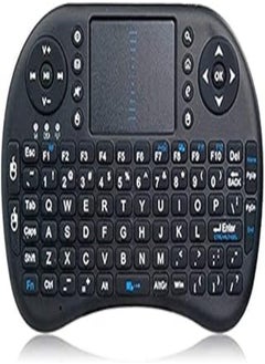 Buy 2.4G mini i8 Wireless Keyboard with Touchpad for PC Pad Google Andriod TV Box- Black in Egypt