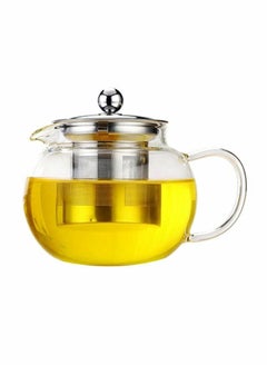 Buy Glass Teapot with Stainless Steel Infuser in UAE