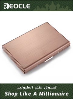 Buy 6-card Multi-function Stainless Steel Metal Card Box Card Holder Card Holder Large Capacity Multi-organ Card Holder Driver's License Anti-theft Card Holder Fashionable Men's Wallet in Saudi Arabia