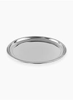 اشتري Zinnia Stainless Steel Service Oval Tray, 45 cm Size في مصر