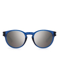 Buy Round / Oval  Sunglasses PLD 2124/S  BLUE GREY 50 in Saudi Arabia