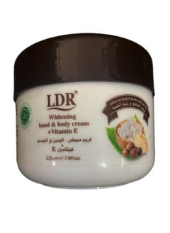 Buy LDR Cocoa Oil and Shea Butter Whitening Cream - Hands and Body + Vitamin E- 225 g in Saudi Arabia