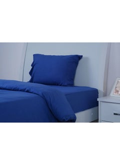 Buy Solicity 2-Piece Pillow Case Set 50X75cm-Blue in UAE