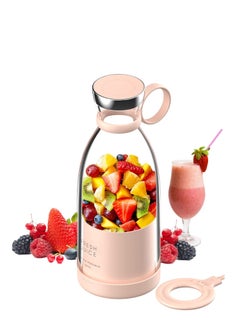 Buy Battery Powered USB Portable Personal Blender Pink in Saudi Arabia