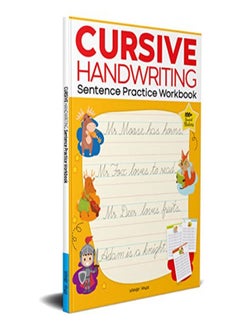 اشتري Cursive Handwriting Sentence Practice Workbook by Wonder House Books Paperback في الامارات