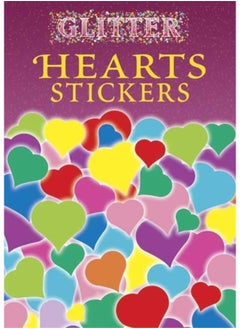 Buy Glitter Hearts Stickers in UAE