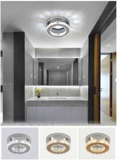 Buy Circel LED Crystal Ceiling Light/15W/3 Colors Adjustable in UAE