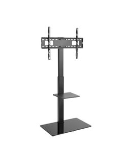 اشتري SWIVEL TV FLOOR STAND WITH GLASS BASE في الامارات