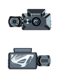 Buy Dash Cam Car Auto Dash Dual Lens Recording Camera with Wi-Fi and TF card. in UAE