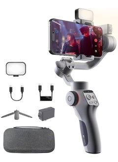 Buy C05 Gimbal Stabilizer for Smartphone, iPhone Gimbal w/Focus Wheel Face/Object Tracking Gimbal for iPhone 15 14 Pro Max/Android 3-Axis Handheld Phone Gimbal for Video Recording in Saudi Arabia