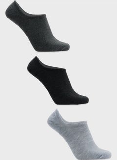 Buy 6 Pack Non Terry No Show Socks in UAE