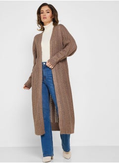 Buy Openwork Longline Cardigan in UAE