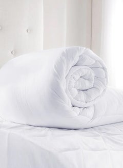 Buy Luxury King Size Quilted Down Duvet Insert Cotton White  200x220cm in UAE