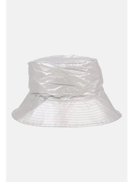 Buy Men Brand Logo Bucket Hat, Silver in Saudi Arabia