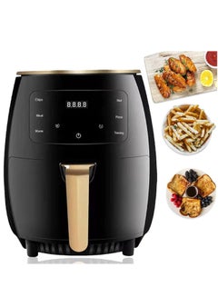 Buy Intelligent 4.5L Large Capacity Electric Oil Free Air Fryers French Fries Cooker Nonstick Deep Air Fryer With Timer in UAE