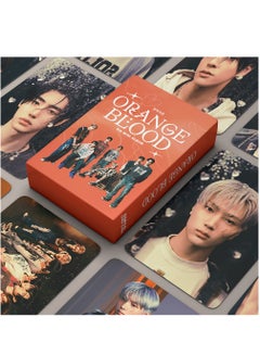 اشتري 55Pcs ENHYPEN New Album ORANGE BLOOD Lomo Card في الامارات