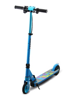 Buy Leaders Kids E-Scooter – 180W 24V, 18km/h Speed, 18km Range, 5.5" Tires, 100KG Load, Quick Charge, Hand Brake, Blue Color in UAE