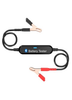 اشتري Car Battery Tester, 6V 12V Car BT Battery Tester Battery Load Tester Internal Resistance Tester Analyzer for Car Motorcycle Lawn Mower Steamship في الامارات