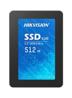 Buy Hikvision 2.5 Inch Internal Ssd 512Gb, Sata 6Gb/S, Up To 550Mb/S E100 Solid State Disks 3D Nand Tlc in UAE