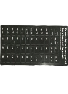 Buy French Keyboard Layout Sticker in UAE