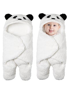 Buy Baby Swaddle Blanket - Essential Newborn Plush Wrap Sleeping Bag and Receiving Blanket - Cute Panda Infant Clothes - Perfect for Boys and Girls in UAE