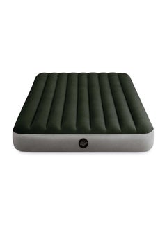 Buy Dura-Beam Queen Air Mattress Fiber-tech Technology With Battery Pump Green in UAE