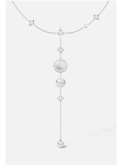 Buy APM Monaco Adjustable Necklace with White Nacre and Pearl Pendant in UAE