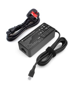 Buy 65W 45W USB TYPE C Laptop Charger for Lenovo Chromebook ThinkPad X1 Carbon Yoga ADLX65YDC2A Fit for HP Dell Acer Asus Laptop with USB-C Charging in UAE