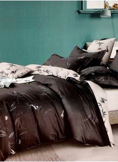 Buy Black Branches Design Duvet Cover Set for Queen/Double/Full beds in UAE