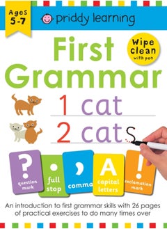 Buy First Grammar : Wipe Clean Workbooks in Saudi Arabia