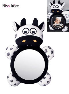 اشتري Baby Mirror Toy Cartoon Activity Mirror, for tummy time, car seat, pram; newborn baby & sensory toy في الامارات