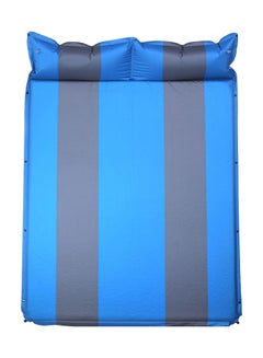 Buy COOLBABY Outdoor camping tent inflatable cushion-portable double air inflatable cushion is suitable for outdoor mattress for traveling and camping, with storage bag (Blue) in UAE