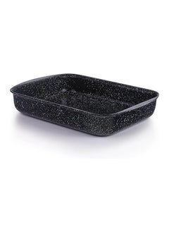 Buy Top Chef Granite Oblong Tray Size 30 Black in Egypt