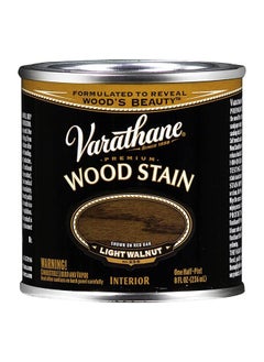 Buy Light Walnut Varathane Wood Stain Half Pint in UAE