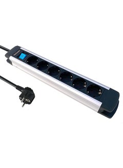 اشتري Pluguard Power Strip Premium Aluminum 6 Outlets في مصر