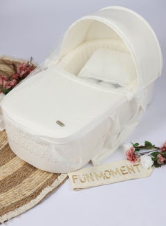 Buy Portable Baby Cot with Thick Padded Seat with High Quality Material in Saudi Arabia