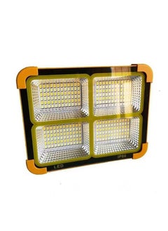 Buy Portable Led Work Solar Light 1000W, Solar Work Light, IP66 Waterproof USB Portable Rechargeable Flood Light Job Site Lighting for Outdoor Car Repair Camping Emergency Worklight in UAE