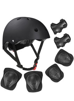Buy Kids Protective Gear Set Adjustable Skateboard Helmet Suitable for Ages 3-9 Years Toddler Boys Girls Bicycle Skateboard Scooter in Saudi Arabia