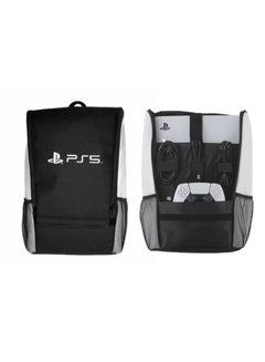 Buy PS5 Game Console Backpack - Carrying Case for PS5 Suitable for Travel Suitcase Compatible with Playstation 5 Console and Accessories - PS5 Adjustable Handle Bag with Strap (Black) in UAE