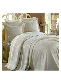 Buy Coverlet Set Jacquard 6 pieces size 240 x 240 cm model 405 from Family Bed in Egypt