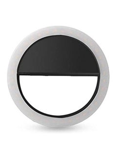 Buy Ring Light Selfie Flash for Clearer Photos - Ringlight with 3 Lighting Levels -BLACK in Egypt