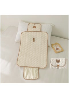 Buy Baby Portable Diaper Changing Mat for Travel Waterproof Compact Baby Changing Pad in UAE