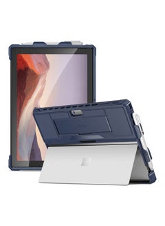 Buy Case for 12.3 Inch Microsoft Surface Pro 7 Plus Pro 7 Pro 6 Pro 5 Pro 4 Pro LTE Rugged Protective Cover with Pencil Holder Hand Strap Compatible with Type Cover Keyboard Navy in Saudi Arabia
