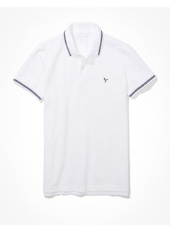 Buy AE Slim Fit Pique Polo Shirt in Saudi Arabia