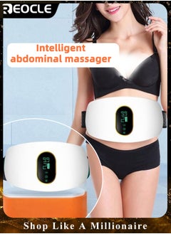 Buy Slimming Belt Weight Loss Machine Adjustable Vibration Massage Belly Fat Burner with 3 Massage Modes for Women Men in Saudi Arabia